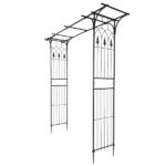 Flat Roof Wrought Iron Arches Plant Climbing Frame - Image 37