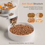 Smart Pet Feeder, 3L Automatic Food Dispenser for Cats, dogs Small Pets Indoor, Timed and quantitative dry food cat feeder kibble, feeding - Image 4