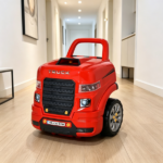 Red Mechanic Truck Engine Toy Set – Kids Car Service Play Set for Playroom Indoor Game - Image 5