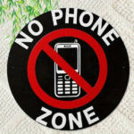 CIFbuy Vintage No Phone Zone Round Metal Sign,7.87"*7.87" 2D Flat Iron Tinplate Wall Art,Minimalist Black Red Pre-Drilled Holes 1Pcs Ru TikTok, TikTok, s Ru Self-pickup Logiopics - Image 6
