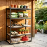 48" L x 24" W x 72" H Heavy Duty Garage Shelves, 5-Tier Adjustable Utility Rack with 2000 lbs Capacity - Image 4