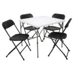 Replace 19594030 34" Blow Molding Foldable Square Table - Image 37