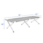 Same Code 67811012 RHB-03A Portable Folding Camping Cot with Carrying Bag Army Green - Image 23