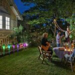 10pcs 5W High Brightness Solar Power LED Lawn Lamps with Lampshades Seven Color - Image 14
