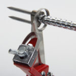 3-in-1 Stainless Steel Hand-cranking Apple Peeler Slicer Peeler Red - Image 6