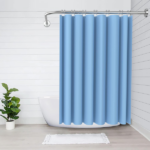 Curved Shower Rod L - Shaped Stainless Steel, Adjustable Stretchable Shower Curtain Rod for Bathroom, Rust - Resistant Expandable Rod with Extra Shower Space, Easy Installation - Image 3