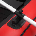 Camping Survivals 10ft PVC 330kg Water Adult Assault Boat Red Black - Image 21