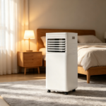 Portable Air Conditioner – Cooling Dehumidifying Function, Remote Control, 24H Timer, LED Screen - Image 5