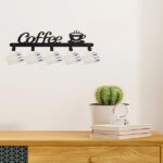 CIFbuy1pc Coffee Mug Holder Wall Mounted, Metal Coffee Mug Rack for Wall, Coffee Cup Rack wall hooks coat hooks coat hanger-Tracking numbers are not updated on weekends(TikTok/temu self-pickup orders) - Image 9