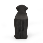 MGO DOG BENCH, Outdoor Bench, Matte Black + Black, No Assembly Required - Image 6