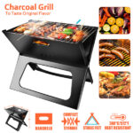 Portable BBQ Barbecue Grill Foldable Charcoal Grill Camping Garden Outdoor Travel - Image 13