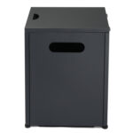 40*40*57cm Iron Frame Gas Bottle Storage Rattan Side Table Black Gradient - Image 25