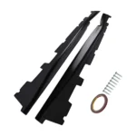 Body Kit Side Skirt Extension Panel fit for Chevrolet Camaro 2016-2020 Matte Black - Image 6