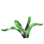 2 Pack Halloween Inflatable Octopus Tentacles Outdoor Decorations, Blow Up Hanging Decoration with Built-in LED Lights, Striking Window Decor for Halloween Party Outdoor Yard Garden Lawn Décor