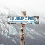 CIFbuy Vintage Aluminum Sign Jump Into The Pool UV Printed Metal Plaque Home Garage Cafe Restaurant Bar Waterproof Dustproof Decor (TikTok, temu pick-up service) - Image 3