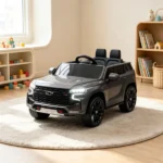 Gray 12V Electric Ride on Car – Kids Ride-on Toy - Image 6