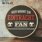 CIFbuy 1pc FC Logo German Football Emblem Vintage Soccer Fan Wall Art, 8-Inch Round Aluminum Metal Sign For Outdoor Bar Office Room Dec TikTok, TikTok, ch Self-pickup Logiopics - Image 4