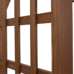 [Same Code 43529880]Beautiful And Practical Garden Arch Dark Brown - Image 26