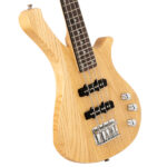 Do Not Sell on Amazon GW101 36in Small Scale Electric Bass Guitar Suit With Mahogany Body SS Pickups, Guitar Bag, Strap, Cable Burlywood - Image 10