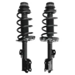 Pair Front Complete Struts w/ Coil Spring fit for Fiat 500 2012 - 2017 1.4L - Image 20