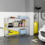6-Tier disassembly and free assembly NSF-Certified Steel Wire Shelving with Wheels - Image 20
