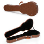 Replace 13657298 Hard-Shell Electric Guitar Case for GLP Style Electric Guitar Bulge Surface Brown - Image 19