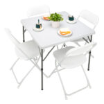Replace 19594030 34" Blow Molding Foldable Square Table - Image 10