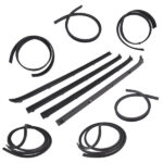 10x Door Window Weatherstrip Seal Kit for Dodge Truck Ram charger Plymouth D150 D250 D350 1980-1993 - Image 8