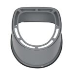 Portable Toilet with Non-slip Mat Grey - Image 7