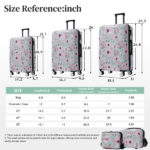 Luggage Sets New Model PC 5pcs, Hardside Lightweight Durable 20" 24" 28" Suitcases with 8" 14" Cases, Suitcase with Lock Spinner Wheels - Image 15