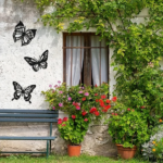 CIFbuy Vintage 3-Piece Butterfly Wall Art Set Metal Home Decor for Living Room Bedroom (TikTok, temu pick-up service) - Image 3