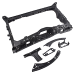 6 PCS Set Radiator Core Support with Bracket Replacement for Honda Civic 2022-2025 71411-T22-A01 71413-T20-A00 - Image 2