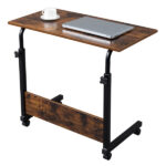 [Old code:23373712]Rolling & Height adjustable P2 15MM Chipboard & Steel Side Table with Baffle - Image 6