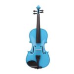 4/4 Acoustic Violin Case Bow Rosin Sky Blue - Image 4