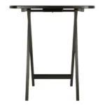 2-Pc Oversize Snack Tables, Coffee Finish (Shipment from Walmart) - Image 3