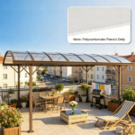 14 Pieces 4'x2'x0.16" Twin-Wall Polycarbonate Greenhouse Panels Clear Waterproof UV Protected for Gardening And Agriculture Polycarbonate Panels Only