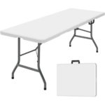 31" Round High-Top Folding Table, White(Shipment from Walmart) - Image 12