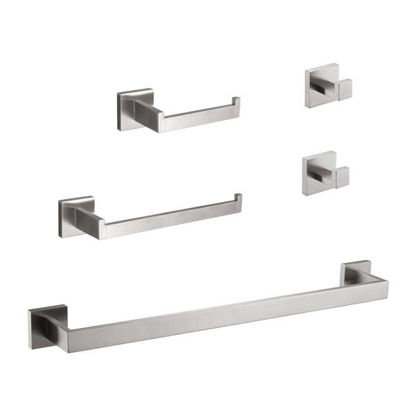 62e22a6e-5e3c-4a68-9ba0-27b030d0e06a.png 5 - Piece Bathroom Hardware Set - Image 1