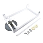 Manual Table Stretch Film Wrapping Machine,Heavy Duty Film Dispenser Packing Machine Replacement for 12–20 inch Stretch Film, Adjustable Tension Packing Tool - Image 7