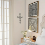 CIFbuy Retro Cross Metal Wall Art Decoration for Multiple Room Home Decor (TikTok, temu pick-up service) - Image 3