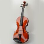15" Acoustic Viola Case Bow Rosin Nature Color - Image 12