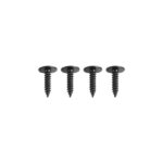 Bumper Diffuser Kit Black fit for Mercedes C63 C43 2015-2021 Chrome Exhaust Tips - Image 3