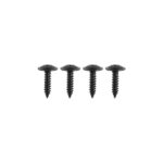 Bumper Diffuser Kit Black fit for Mercedes C63 C43 2015-2021 Chrome Exhaust Tips - Image 4