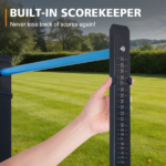 Steel Ladder Toss Game Set, 2 Pack Ladder Ball Rack with 6 Bolas, Assembly-Free Ladder Toss Includes Scorekeeper - Image 8