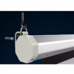 92" 16:9 80" x 45" Viewing Area Motorized Projector Screen with Remote Control Matte White - Image 2