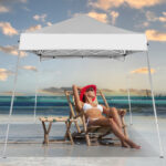 94.5”X94.5”X86.6” pop-up gazebo White - Image 15