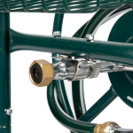 [Same Code 04822659]Iron Four-Wheel Pipe Truck Dark Green [Not an inflatable tire] - Image 2