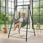 112*113*180CM Hammock Chair Stand with Swing Chair - Image 8