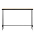 Walnut Boho 2‑Tier Round Coffee Table, PE Rattan Accent Side Table with Tempered Glass Top, Solid Acacia Wood Center Table with Storage Shelf for Living Room Apartment Balcony - Image 10