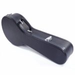 Replace 78204243 Hardshell A-Style Microgroove Pattern Leather Wood Mandolin Case Black - Image 15